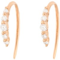 DIAMOND Ohrringe 14K Roségold von New One