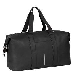 Mart Pittsburg Schwarz 39L Weekender Reisetasche Wasserabweisend von New Rebels