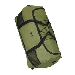 Nevada Newark Olive 98L Rollbarer Trolley Wochenendtasche von New Rebels