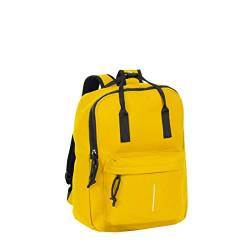 New Rebels - Mart New York Gelb 21L Rucksack Rolltop Wasserabweisend - Laptop 15.6" von New Rebels