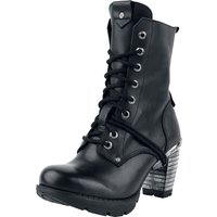 New Rock - Gothic Boot - Trail Negro Tacon Acero - EU36 bis EU42 - für Damen - Größe EU36 - schwarz von New Rock