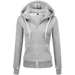 Newbestyle Jacke Damen Sweatjacke Hoodie Sweatshirtjacke Pullover Oberteile Kapuzenpullover von Newbestyle