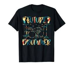 Future Drummer Buddy – Neugeborenes Schlagzeug-Baby T-Shirt von Newborn Drummer Baby Drum Player