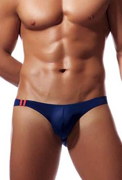 Newsywell Herren Eisseide Bikini Weiche Niedrige Taille Elastische Pouch Briefs Unterwäsche Königsblau Mittel von Newsywell