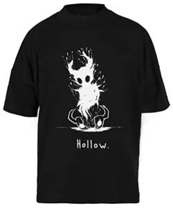 Hollow Void [Hollow Knight] T-Shirt Unisex Schwarz Baggy Tee Für Männer Frauen von Newtee