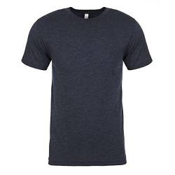 Next Level Herren Tri-Blend T-Shirt (XXL) (Vintage Marineblau) von Next Level