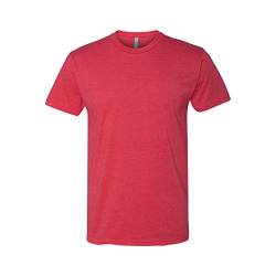 Next Level Unisex CVC T-Shirt (L) (Rot) von Next Level