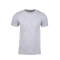 Next Level Unisex T-Shirt mit Rundhalsausschnitt, für Erwachsene (M) (Grau meliert) von Next Level