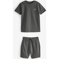 Next Shirt & Shorts Baby T-Shirt und Shorts, 2-teiliges Set (2-tlg) von Next