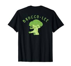 Backprint Brocco-Lee lustiges Gemüse Brokkoli T-Shirt von NextLevel Merch