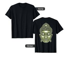 Backprint Buddha Kopf Siddhartha Gautama T-Shirt von NextLevel Merch