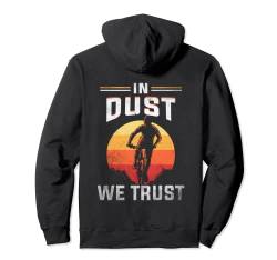 Backprint In dust we trust Mountainbike Pullover Hoodie von NextLevel Merch