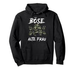 Böse alte Frau Pullover Hoodie von NextLevel Merch