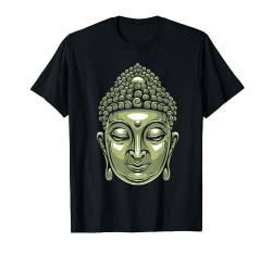 Buddha Kopf Siddhartha Gautama T-Shirt von NextLevel Merch