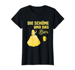 Die schöne und das Bier T-Shirt von NextLevel Merch