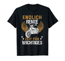 Endlich Rente Zeit für Wichtiges T-Shirt von NextLevel Merch