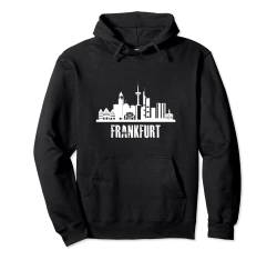 Frankfurt Stadt Silhouette und Skyline der Innenstadt Pullover Hoodie von NextLevel Merch