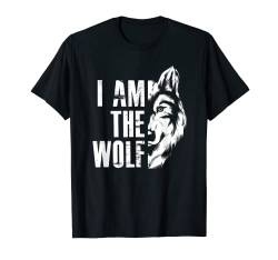 I am the Wolf wildes Wolfsrudel und Wölfe T-Shirt von NextLevel Merch