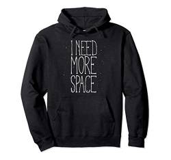 Lustige Space Design Geschenk Idee für Single und Paare Pullover Hoodie von NextLevel Merch