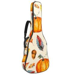 Niaocpwy Gitarrentasche in voller Größe, Vintage-Wandkunst-Poster zum Surfen, gepolsterter Gitarrenkoffer, wasserdicht, 101,6 cm, 104,4 cm, 106,7 cm, Mehrfarbig 03, 42.9x16.9x4.7 in, Taschen-Organizer von Niaocpwy