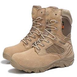 Niber Stiefel Herren Taktisch Kampfstiefel Outdoor Militär Security Schuhe Männer Alles Gelände Stiefel zum Wandern Jagen Arbeiten Armee Airsoft Combat von Niber