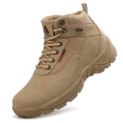 Niber Stiefel Herren Taktisch Kampfstiefel Outdoor Militär Security Schuhe Männer Alles Gelände Stiefel zum Wandern Jagen Arbeiten Armee Airsoft Combat von Niber