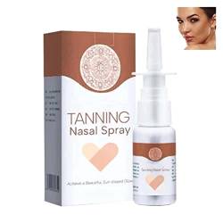 BronzeMist Tanned Nasal Spray, Tanned Sunless Spray,Deep Tanned Dry Spray,Fast Self Tanning,Fake Tan Spray For All Skin Tones. (1PC) von Niblido