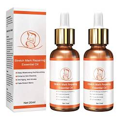 Flysmus 7 Days Marks Fading Treatment Set, Body Oil for Scars and Stretch Marks, Skin Stretch Mark Repair and Removal Essential Oil, for Softer & Smoother Skin, Firming Lifting Skin (2PC) von Niblido