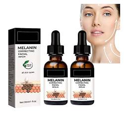 GFOUK Melanin Correcting Facial Serum, Discoloration Correcting Serum, Rapid Dark Spot Correcting Serum, Dark Spot Corrector Daily Face Serum, Skin Brightening Serum (2PC) von Niblido