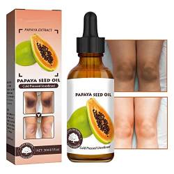 GFOUK Papaya Seed Oil, Papaya Seed Oil,Papaya Oil Organic For Skin, Skin Brightener,Combat Skin Imperfections, Large Pores, Dark Spots And Blemishes. (1PC) von Niblido