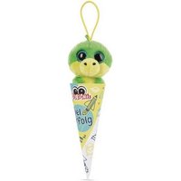 Nici Schultüte Glubschis Kuscheltier Anhänger 9 cm, Drache McDamon Schlüsselanhänger, als Back to School Geschenk, mit großen Glitzeraugen von Nici