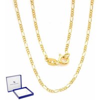 Nicole Manson Goldkette 585 Gold Figaro Kette 14K 40cm - 60cm Echtgold Halskette, Figarokette von Nicole Manson