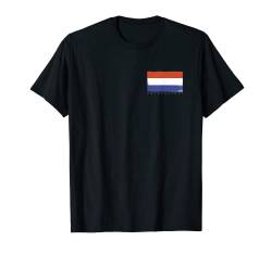 Niederlande Flagge Nederland Land Holland Niederländer Dutch T-Shirt von Niederländische Fahne Holländer Wappen Deko Europa