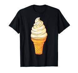 Eis Eisbecher Softeis Eiskrem Eiscreme Speiseeis Eisspeisen T-Shirt von Niedliche Food Nahrungsmittel Lebensmittel Designs