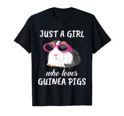 Damen Meerschwein Kleidung Mädchen Geschenk Meerschweinchen T-Shirt von Niedliche Meerschwein Kleidung
