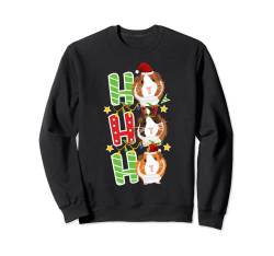 Ho Ho Ho Weihnachts Outfit Kleidung Geschenk Meerschweinchen Sweatshirt von Niedliche Meerschwein Kleidung