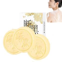 3 in 1 Japanese Whitening Soap, 7 Days Whitening Soap, Whitening Bath Soap, Whitening Soap for Face,Neck and Body, 3 in 1 Whitening Soap, Natural Whitening Soap for Face & Body (3Pcs) von Nihexo