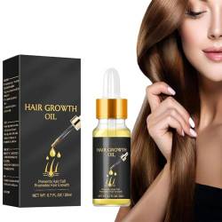 Biotin Hair Growth Serum,Extra Biotin Herbal Serum,Hair Regrowth Oil,Ginger Hair Growth Serum Essence Oil,Natural Hair Density Essential Oil (1 Pcs) von Nihexo