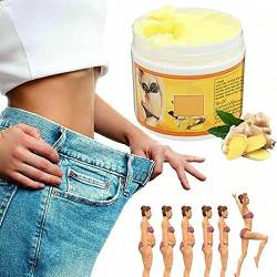 Ginger Fat Burning Anti-cellulite Full Body Slimming Cream Gel Weight Loss 30g, Hot Massage Cream, Cellulite Hot Cream, for Shaping Waist, Abdomen and Buttocks (2PCS) von Nihexo