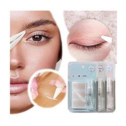 Invisible Eye-lifting by Sticked, 240 Pcs Double Eyelid Tape, Eye Lid Lifters Tape Invisible Instant Eye Lift Strips, Instantly Enlarge The Eyes, Convenient for Makeup (L(6x30mm)) von Nihexo