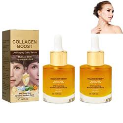 Pedia Advanced Collagen Boost Anti Aging Serum, Collagen Boost Anti Aging Serum, 30ml (2 Bottle) von Nihexo