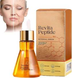 Revitapeptide Reversal Serum,50ml Collagen Boost Hydrating Anti-Aging Facial Brightening Serum,Peptide Wrinkle-Filling Essence,Collagen Peptide Serum,Tightening Sagging Skin Reduce Fine Lines (1 Pcs) von Nihexo