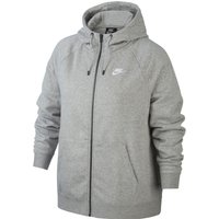 Große Größen: Kapuzensweatjacke, dunkelgrau meliert, Gr.XL-XXXL von Nike Sportswear