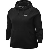 Große Größen: Nike Sportswear Kapuzensweatshirt »WOMEN ESSENTIAL HOODY FLEECE PLUS SIZE«, schwarz, Gr.XL-XXXL von Nike Sportswear