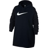 Große Größen: Nike Sportswear Sweatkleid »WOMEN NIKE SPORTSWEAR SWOOSH HOODIE OS FRENCHTERRY PLUS SIZE«, schwarz, Gr.XL-XXXL von Nike Sportswear