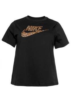 Große Größen: Nike Sportswear T-Shirt »WOMEN NIKE SPORTSWEAR TOP SHORTSLEEVE PLUS SIZE«, schwarz, Gr.XL von Nike Sportswear