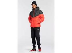 Windbreaker NIKE SPORTSWEAR "STORM-FIT WINDRUNNER MEN'S INSULATED HOODED JACKET" Gr. M, bunt (black, university red, sail) Herren Jacken Outdoorjacken von Nike Sportswear