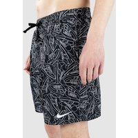 Nike Swim 7" Volley Boardshorts black von Nike Swim