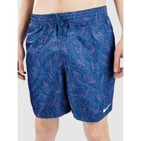 Nike Swim 7" Volley Boardshorts court blue von Nike Swim