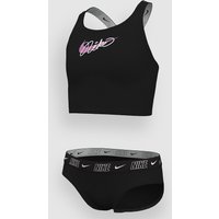 Nike Swim Crossback Midkini Set Bikini black von Nike Swim